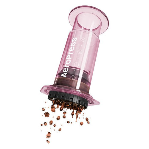 Clear Pink Aeropress-kaffebrygger