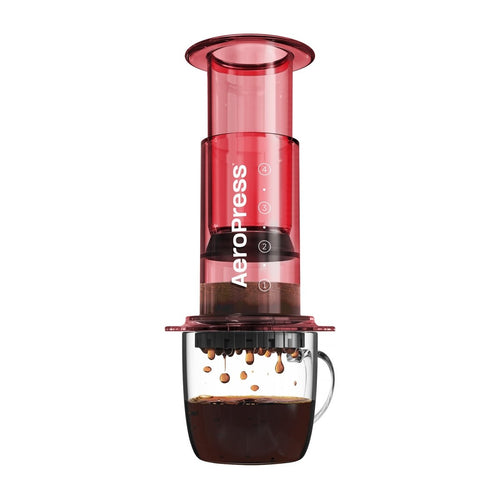Klar Rød Aeropress Kaffebrygger