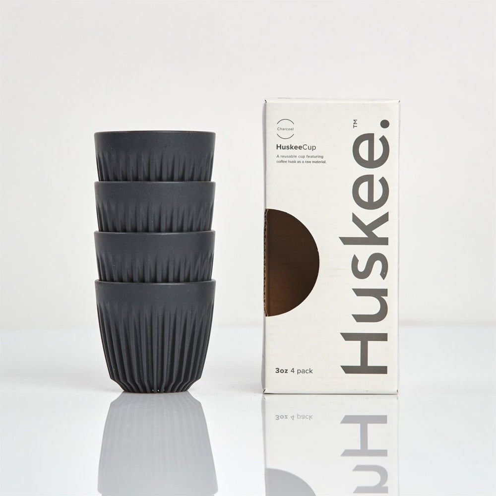 Huskee Renew Charcoal 4-Pack espresso cup - Bean Bros.