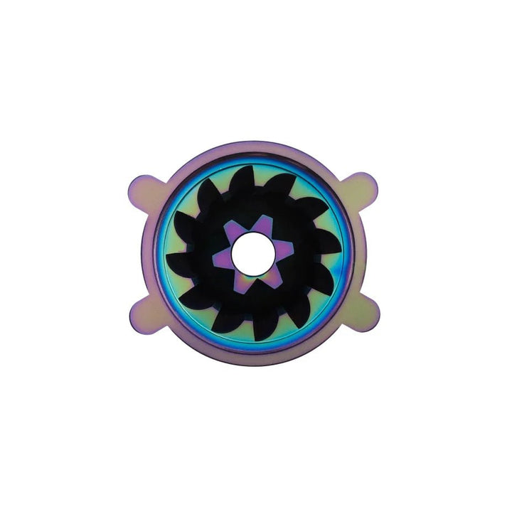 Hypernova Iridescent Titanium 63mm Conical Burrs - Bean Bros.