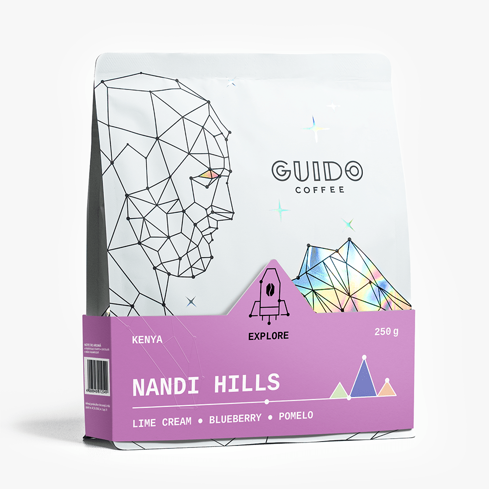 250 g pose Kenya Nandi Hills, natural-proces ristet af Guido