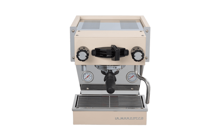 La Marzocco Linea Micra i crème, set forfra med portafilter