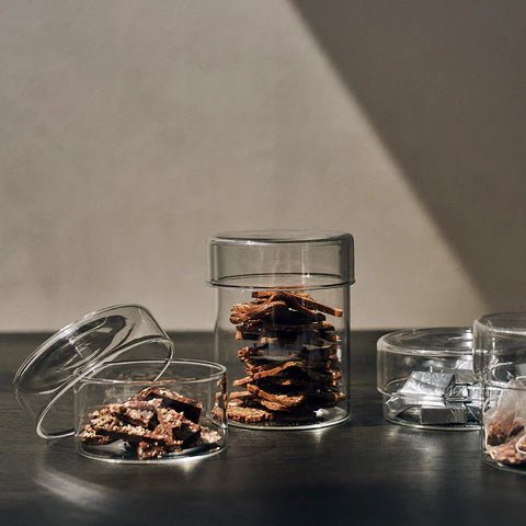 SCHALE Glass Case 100x130mm – Clear Heat-Resistant Storage - Bean Bros.