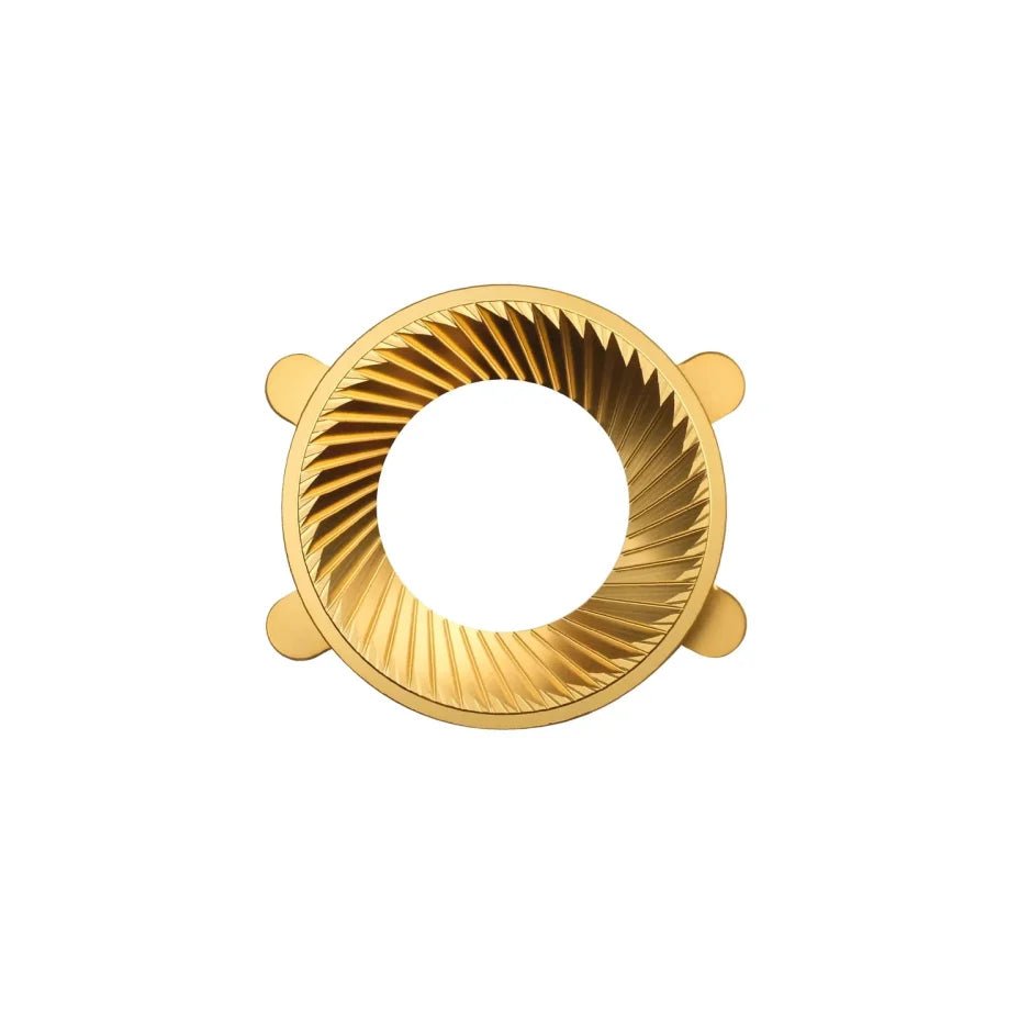 Supernova Gold Titanium 58mm Flat Burrs for Varia VS6 - Bean Bros.