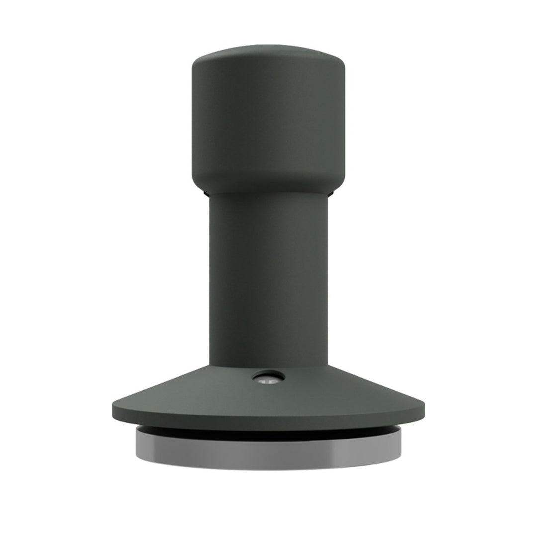 Varia Calibre 58 mm tamper med fjeder i skovgrøn