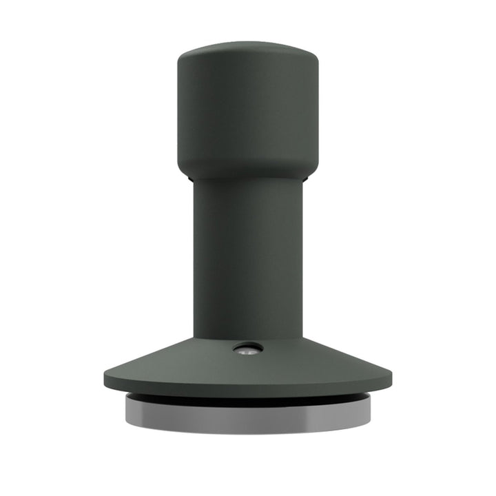 Varia Calibre 58 mm tamper med fjeder i skovgrøn