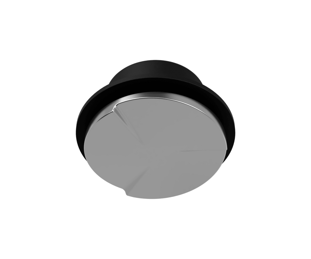 Undersiden af Varia ORBI Distributor med den 58 mm fordelingsflade
