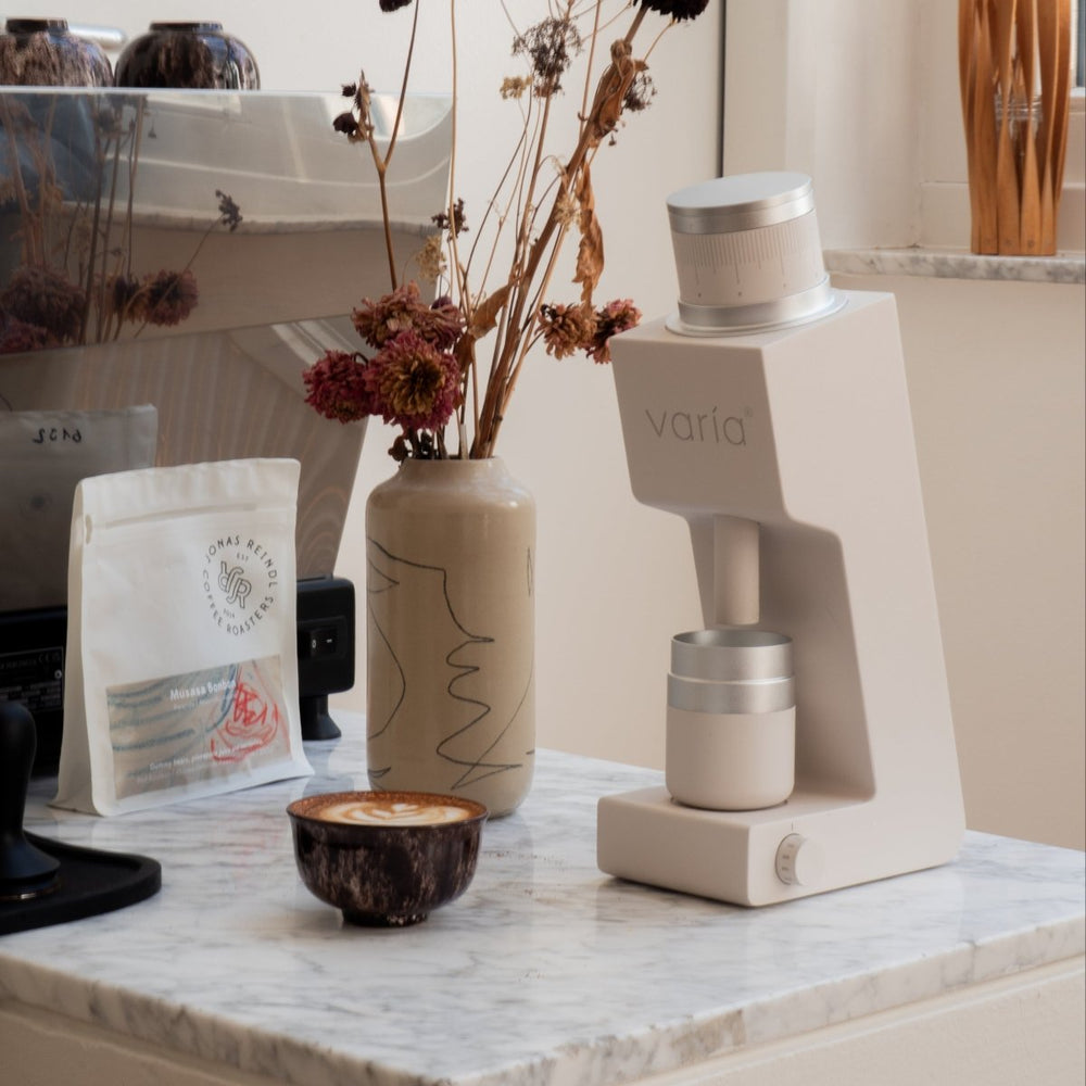 Varia VS4 - Precision Coffee Grinder with Conical Burr - White - Bean Bros.