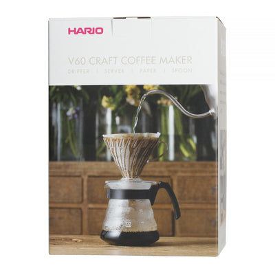 Hario V60 kaffebrygger-sæt – dripper + kande + filtre