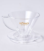 Kono Filterkaffe Dripper Clear
